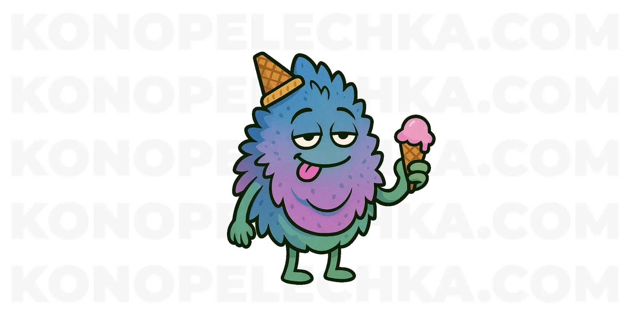 gelato конопелечка конопелька малюнок шишка