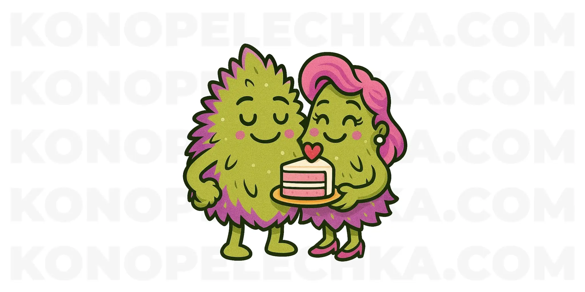 Wedding Cake Auto - сорт канабісу весільний пиріг стікер