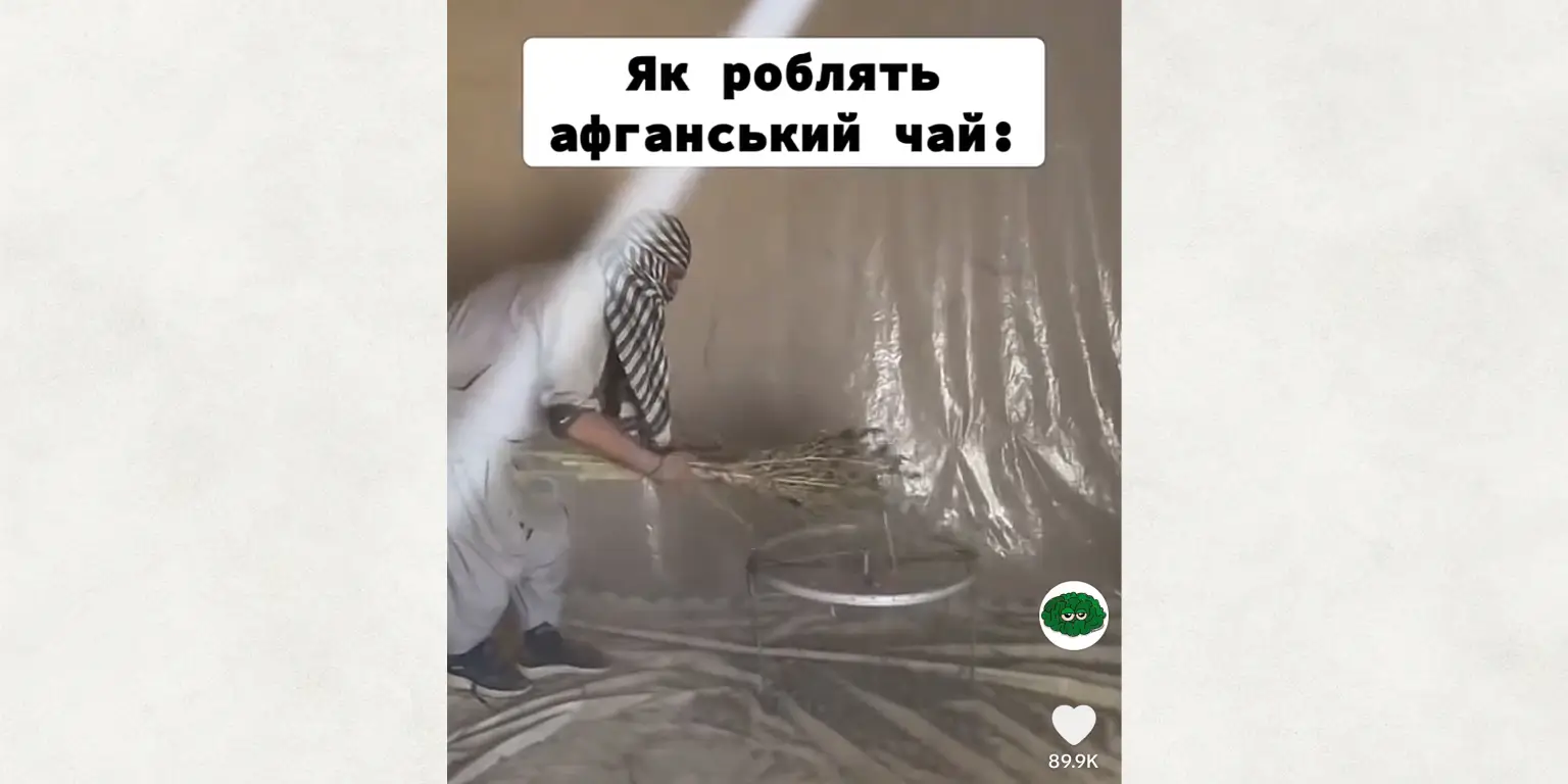 Як роблять афганський чай мем афганский гашиш