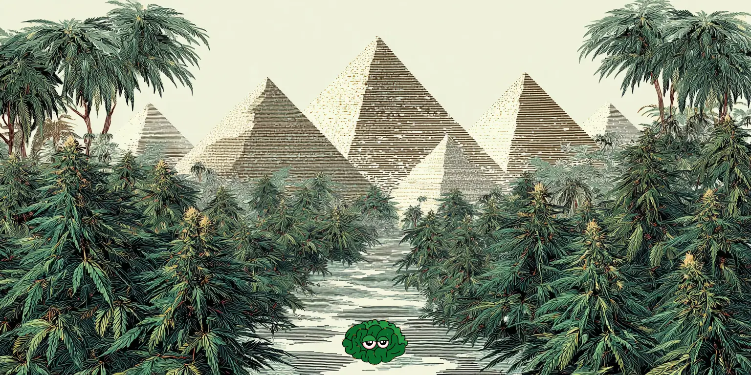 Історія канабісу та єгипетські піраміди
