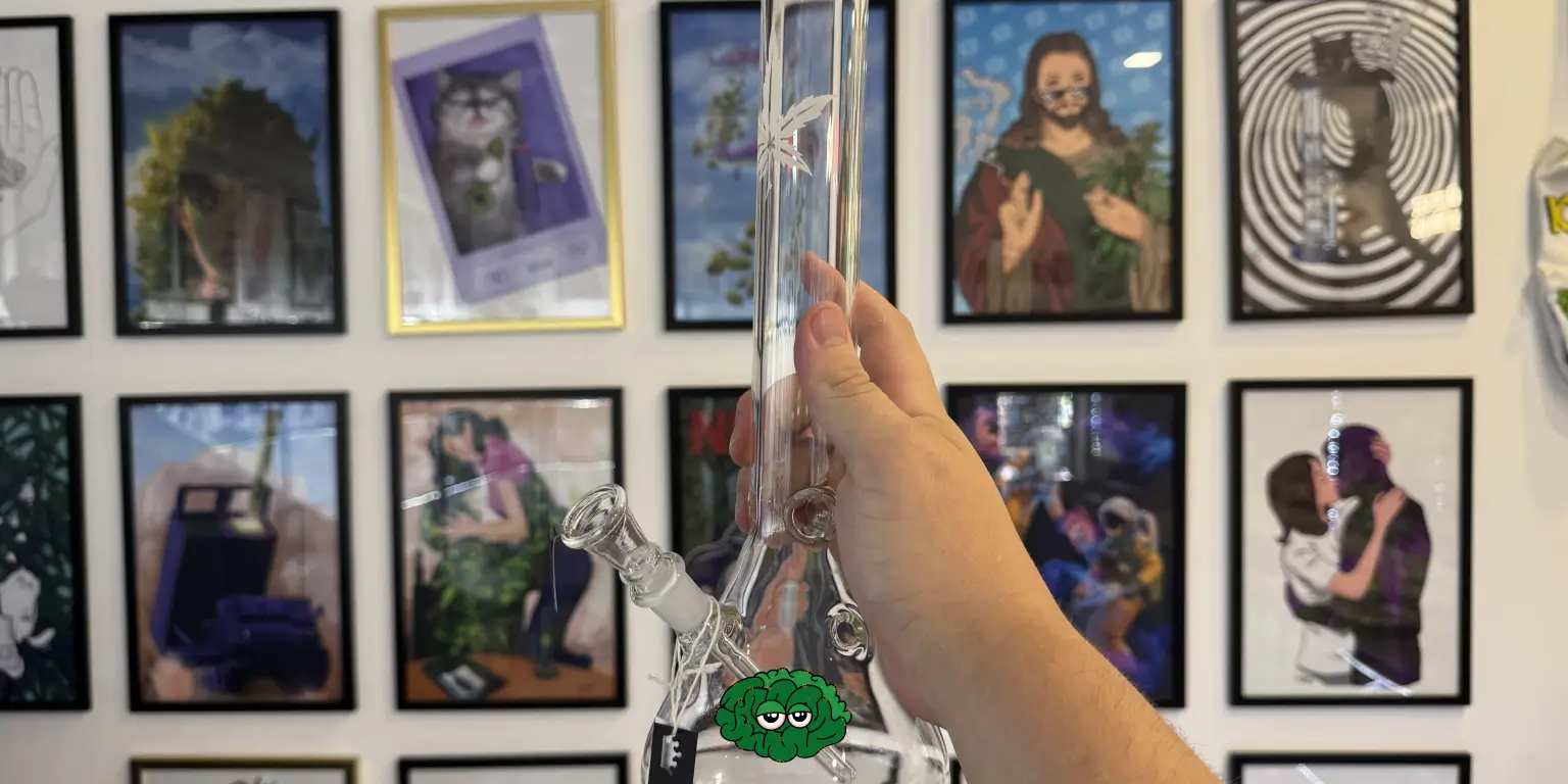 Скляний бонг з доставкою