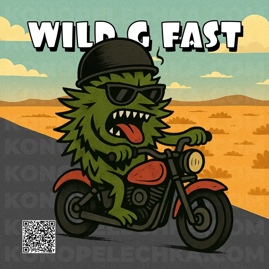 канабіс малюнок шишка на байку конопелечка