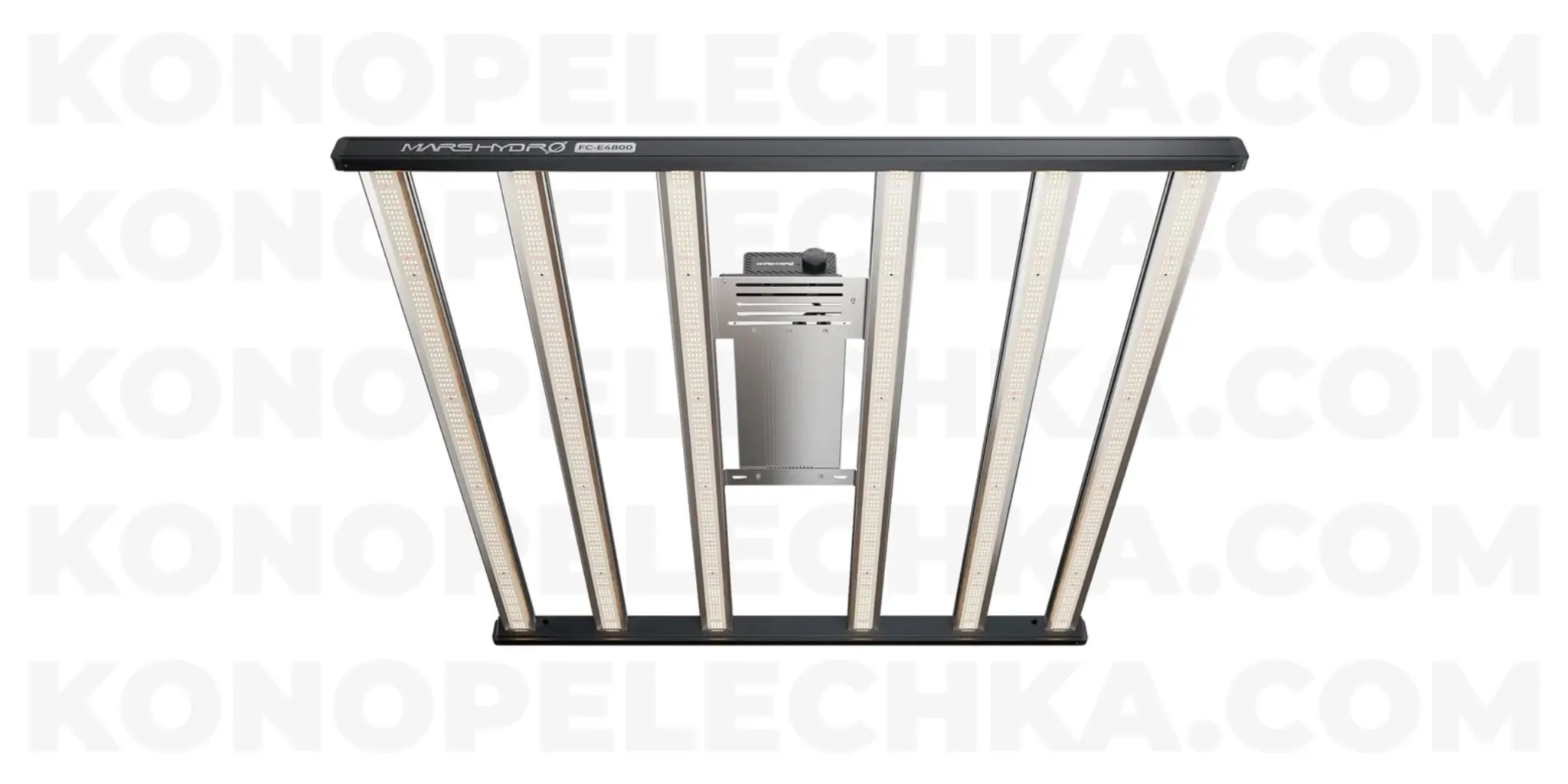 Потужна світлодіодна LED-панель смугового типу Mars Hydro FC-E4800 для рівномірного освітлення гроубокса та стимуляції фотосинтезу