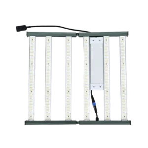 Світлодіодна складна LED-панель Quantum Line QT320 на 6 планок із центральним блоком живлення на білому фоні